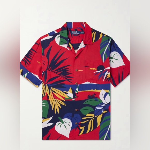 Ralph Lauren Polo Camp Shirt - Picture 1 of 10
